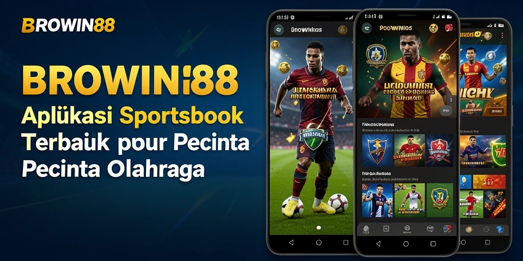 Tampilan gameplay BROWIN88 dalam aksi taruhan olahraga.