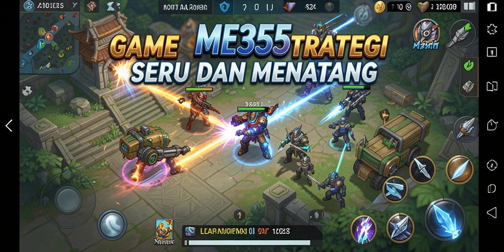 Gameplay menarik dari ME355 yang penuh strategi dan taktik.