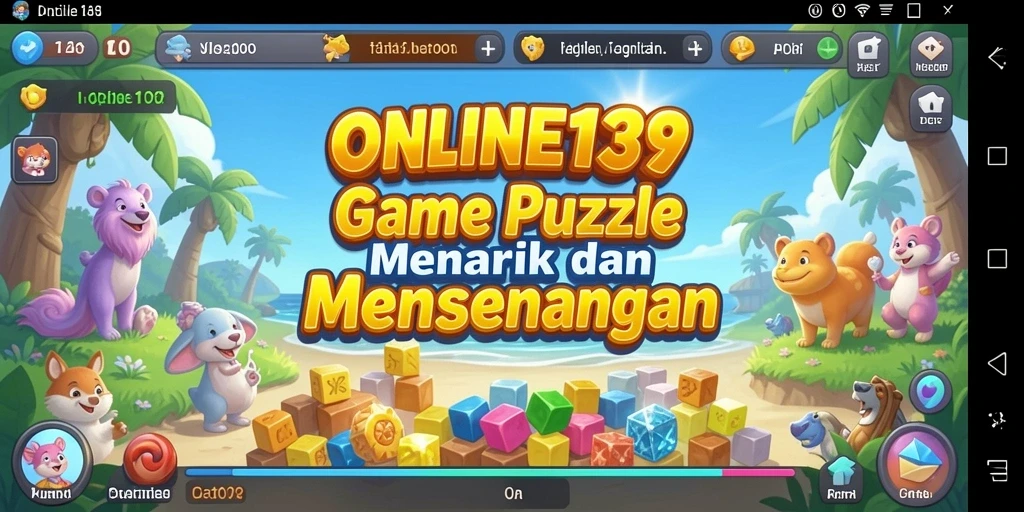 Gameplay seru dari ONLINE138 dengan tantangan Puzzle yang menarik.