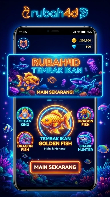 Tampilan antarmuka pengguna aplikasi rubah4d yang sederhana dan intuitif.